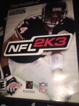 NFL 2K3 (Sony PlayStation 2, 2002) - $22.10