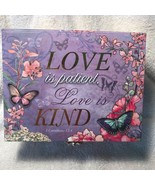 Pooch and Sweetheart &quot;Love is Patient, Love is Kind&quot; Trinket Box - £17.31 GBP