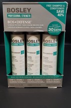 Bosley-Bos Defense Shampo Conditioner Non-Color Thickening Treatment - £31.18 GBP