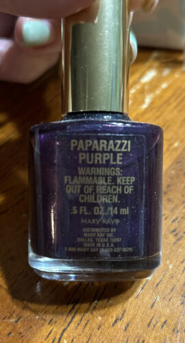 Primary image for Mary Kay Paparazzi Purple  Color Shield Nail Color .5 oz 2614 NOS