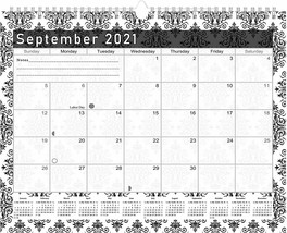 2021 - 2022 Monthly Spiral-Bound Wall / Desk Calendar - 16 Months (Edition #08) - £10.67 GBP