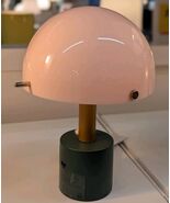 Ikea NÖDMAST LED Portable Lamp Battery Operated Light Pink/Dark Gray-Green New - $39.58