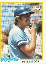1978 Topps Pete LaCock 157 Royals EXMT - £0.78 GBP