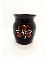 Haseley Manor Isle Of Wight Studio Art Pottery 4in Vase Handpainted Flowers - £10.94 GBP