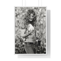 Robert Plant with a Dove, Led Zeppelin Concert, Robert Plant Poster, Hea... - $35.00+