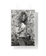 Robert Plant with a Dove, Led Zeppelin Concert, Robert Plant Poster, Heavy Metal - $45.50 - $382.20