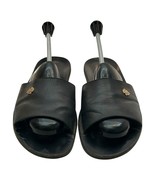 Genuine Gucci Leather Slides Black 317063 Mens Size 11 (See Measurements... - $6,114.60 MXN
