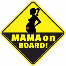 BABY ON BOARD PREGNANT MAMA ON BOARD ASSORTED DECAL STICKER BUY 2 GET 3 - $2.95