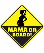 BABY ON BOARD PREGNANT MAMA ON BOARD ASSORTED DECAL STICKER BUY 2 GET 3 - $55.27 MXN