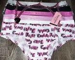 Juicy Couture ~ Women&#39;s Hipster Underwear Panties Cotton Blend 5-Pair ~ M - $26.43