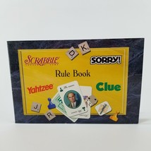 Scrabble Sorry Yahtzee Clue Replacement Family Game Night Rule Book 40796 - £3.56 GBP