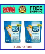 Fresh Step Crystals, Premium Cat Litter, Scented, 8 lbs 2 Pack - $730.19 MXN