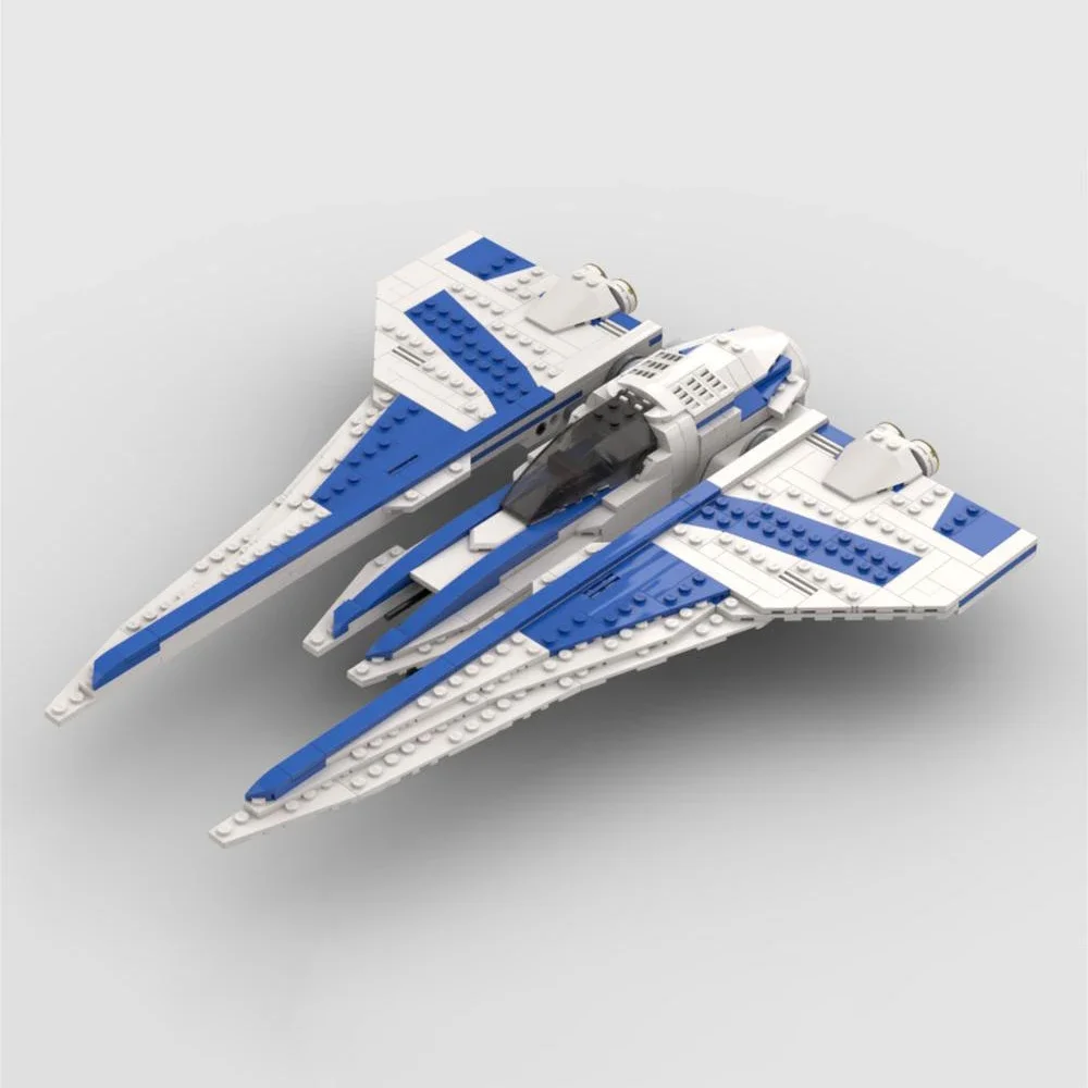 MOC Brick Assembled Suit Maul&#39;s Gauntlet TIE Guard Space Fighter Model Building - £41.98 GBP+