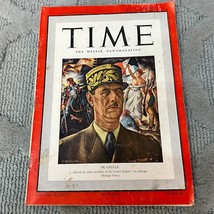 Time The Weekly News Magazine De Gaulle Vol XXXVIII No 5 August 4 1941 - £11.06 GBP