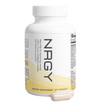 NRGY Natural Energy Supplement &amp; Nootropic Brain Boost, 60 Capsules - £18.42 GBP