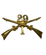 SPANAM, U.S. ARMY, 29th INFANTRY REGIMENT, I COMPANY, ENLISTED CAP DEVICE - €25,96 EUR