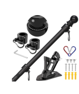 Upgraded Bracket, 6 FT Stainless Steel Flag Pole for Residential or Comm... - $37.99