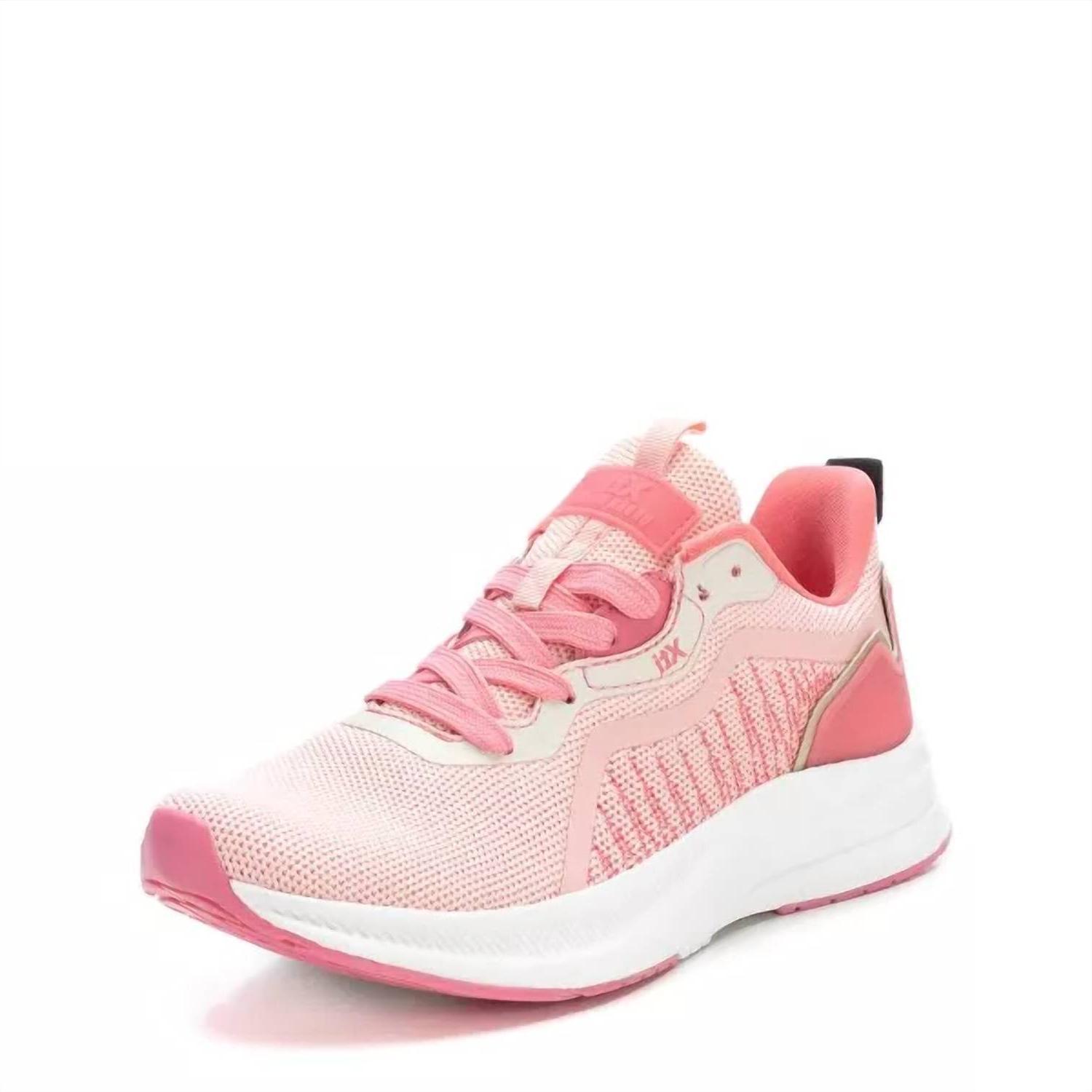 Xti Women&#39;s Lace-Up Sneakers Light/pastel Pink - $56.00