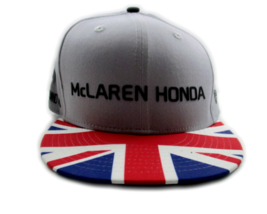 Mclaren Honda Formula 1,ALONSO &amp; Vandoorne Special Edition,Great Britain Cap S/M - £27.60 GBP