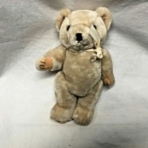 Ralph Lauren Wangs Cream Colored Plush Jointed Bear 11.5&quot; tall  - £14.35 GBP