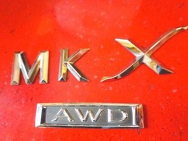 11 12 13 14 15 Lincoln MKX AWD—Rear Gate Door Letter Nameplate Emblems - £16.36 GBP
