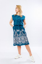 Sun-dresse (women’s), Summer,  Nosi svoe 8068-005 (mor-khvylia-vizerunok) - $37.31