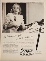 1946 Print Ad Scripto Wordmaster Long-Lead Mechanical Pencils Atlanta,Georgia - £11.93 GBP