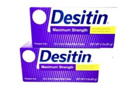 Desitin Maximum Strength Diaper Rash Paste - 4Oz/113g (Pack of 2) - £13.17 GBP