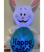New 3 Foot Easter Bunny With Egg Airblown Inflatable - $40.36 CAD