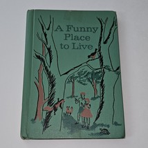 VTG A Funny Place To Live Hardcover Book Robert Burch 1962 Ex-Lib AS IS READ - £11.80 GBP