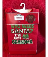 Baby Long Sleeve Red Suit Graphic Bodysuit Newborn Who Needs Santa Got G... - $6.99