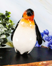 Ebros Antarctica Ice Habitat Cute Emperor Penguin Chick Dancing Mini Figurine - £14.42 GBP