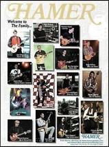 Hamer Guitar 2002 advertisement Rick Nielsen Tom Dumont Matt Smith Lyle ... - £3.32 GBP