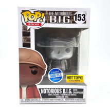 Funko Pop Rocks Notorious B.I.G. BIG With Champagne #153 Hot Topic Exclu... - $29.34