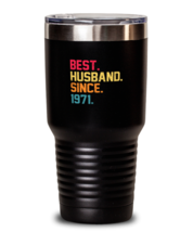 30 oz Tumbler Stainless Steel Insulated Funny Best Husband Since 1971  - £26.42 GBP