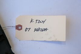 2007-2009 MAZDA SPEED3 RIGHT PASSENGER DOOR SIDE VIEW MIRROR COVER TRIM K5004 image 7
