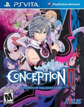 Conception II Children of the Seven Stars - Sony PlayStation Vita PSV Video Game - £47.66 GBP