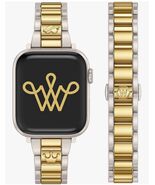 Womens Silver Gold Bracelet Strap for Apple Watch Band 42 41 40 46 49 45 44 - $14.25