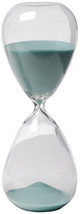 1 Hour Hourglass Sand Timer, Jade - £22.59 GBP