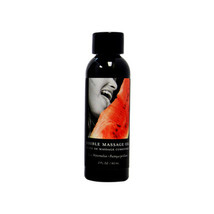 Earthly Body Edible Massage Lotion Watermelon 2 oz. - £13.61 GBP