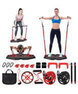 All-In-One Home Gym Portable Pushup Board W/Bag Full Body Strength Training - £140.95 GBP