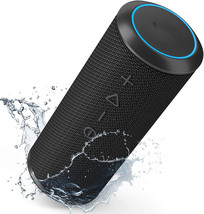 Bluetooth Speaker, 24W Portable Wireless Speakers with Deep Bass and Loud Sound, - £23.19 GBP