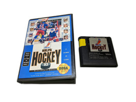 NHLPA Hockey &#39;93 Sega Genesis Cartridge and Case - $5.44