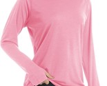 Women&#39;S Long Sleeve Upf 50 Performance Shirts Sun Protection Shirt With ... - $25.99