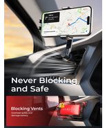 LISEN Phone Mount for Car Vent [Never Blocking] Universal Phone Holders ... - £20.76 GBP