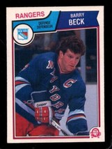 1983-84 O-PEE-CHEE #241 Barry Beck Exmt Ny Rangers *X70640 - $1.47