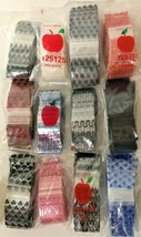 Apple Baggies #125125 (1,200) ASSORTED DESIGNS (12 Packs With 100 In Eac... - £14.07 GBP