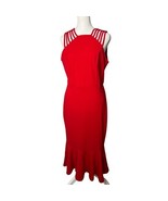 Prettygarden Mermaid Red Midi Dress Medium New - $24.99