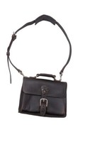 Saddleback Leather: Front Pocket Leather Satchel, Dark Brown Messenger Bag - £182.00 GBP