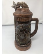 Vintage Ceramic Pisces Beer Stein 9” Long - $59.40